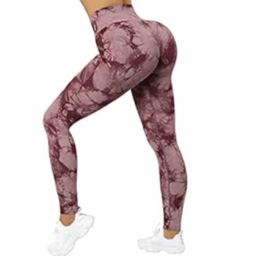 Stylish Purple Patterned Leggings